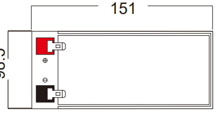 Dimensions DAB12-14EV