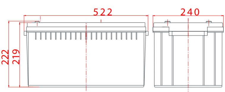 Dimensions DAB12-200