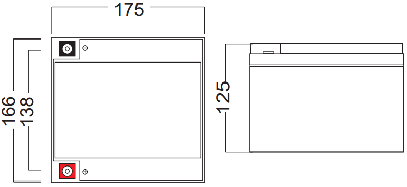 Dimensions DAB12-26