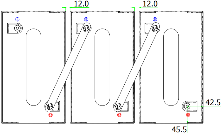 Dimensions DAB6-160EV