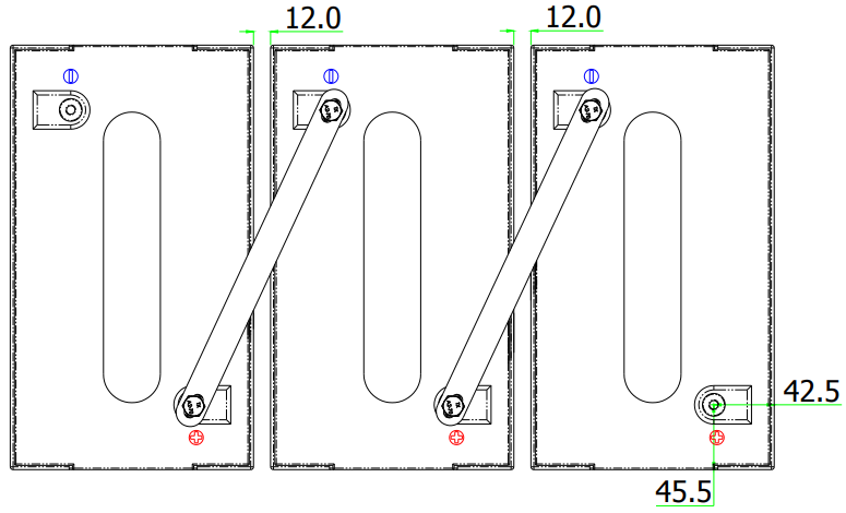 Dimensions DAB8-160EV