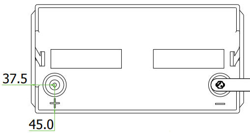Dimensions de la batterie DGY12-135EV