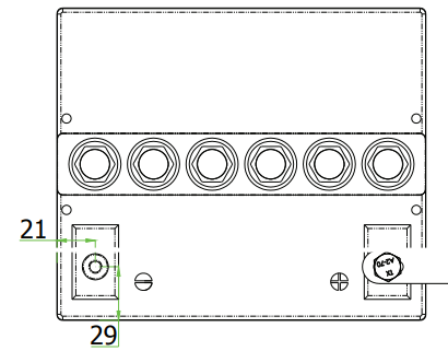Dimensions de la batterie DGY12-44EV
