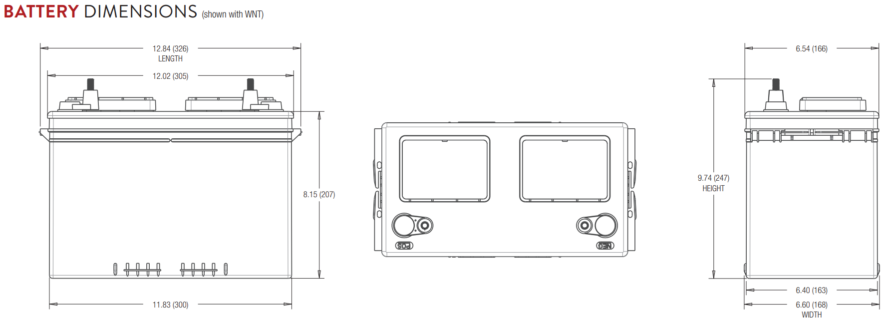 Dimensions TROJAN 27TMH