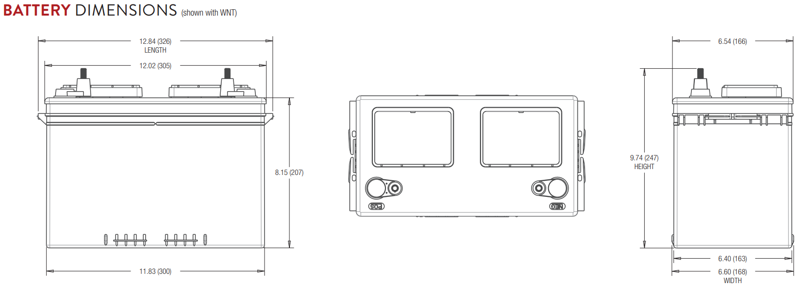 Dimensions TROJAN 27TMX