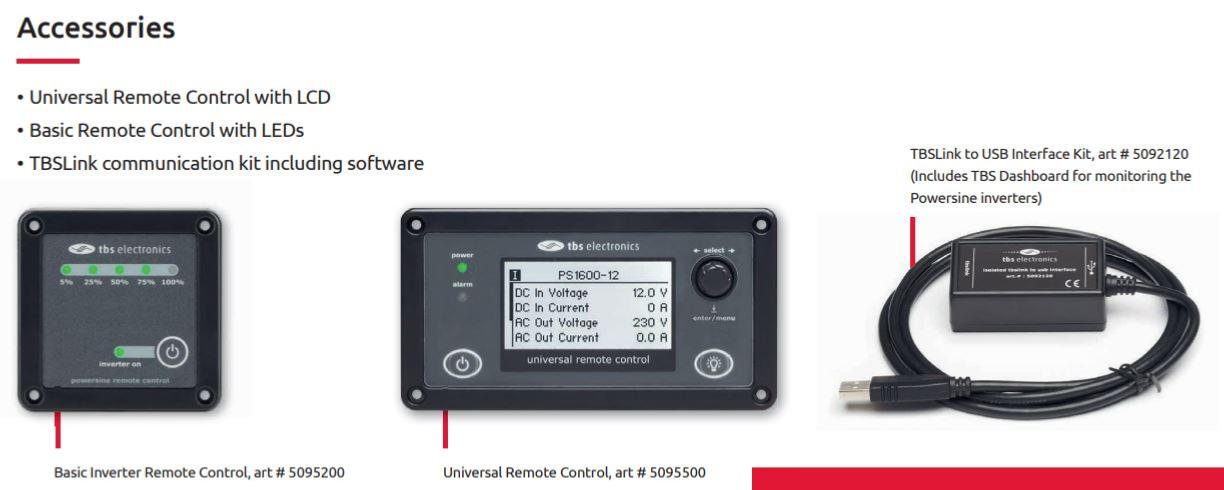 Accessoires Powersine