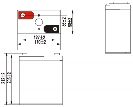 Dimensions Batterie ACEDIS ST 1500